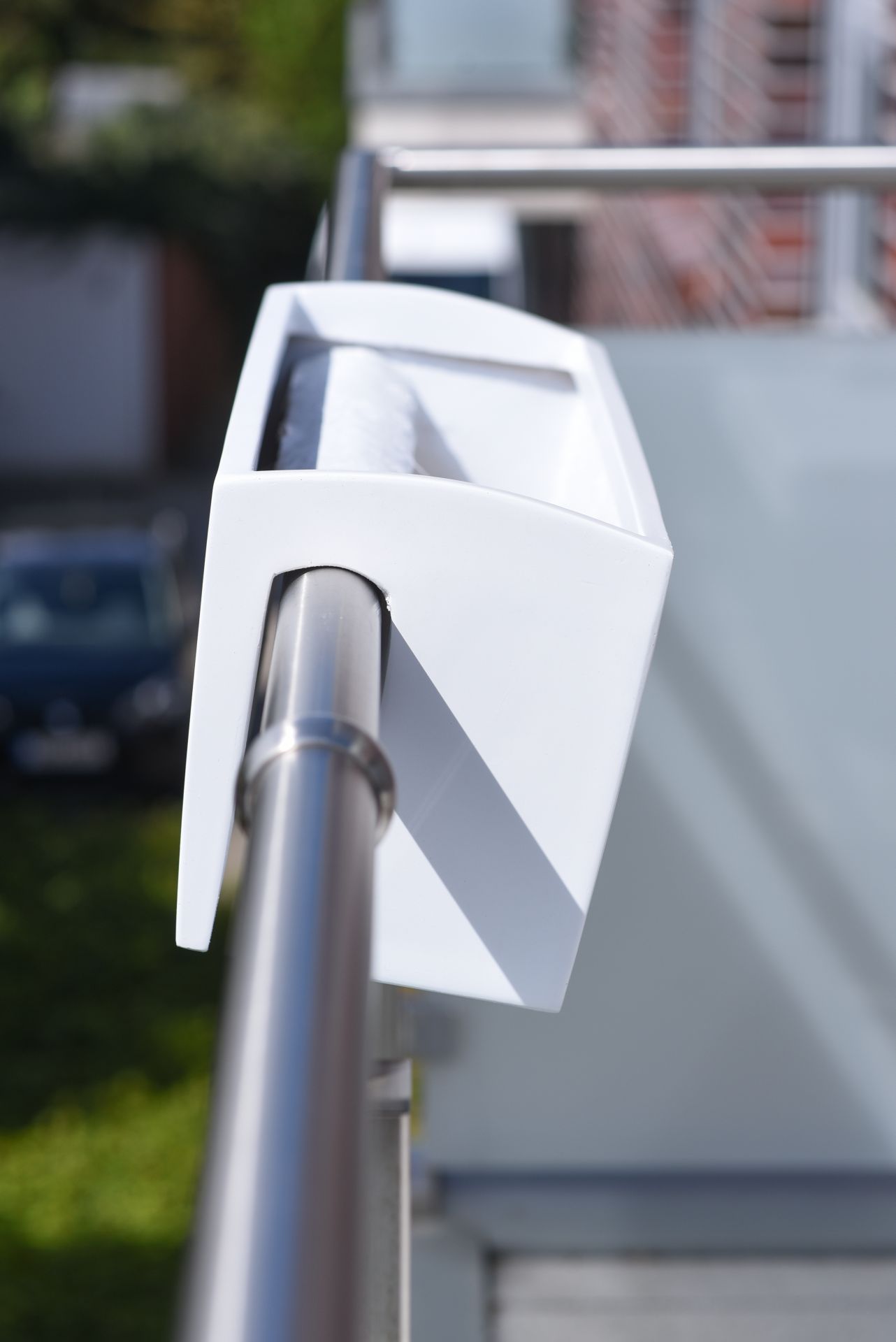 Balkonkasten Blumenkasten Pflanzgefäß Fiberglas "Balkona Classic" 60 cm