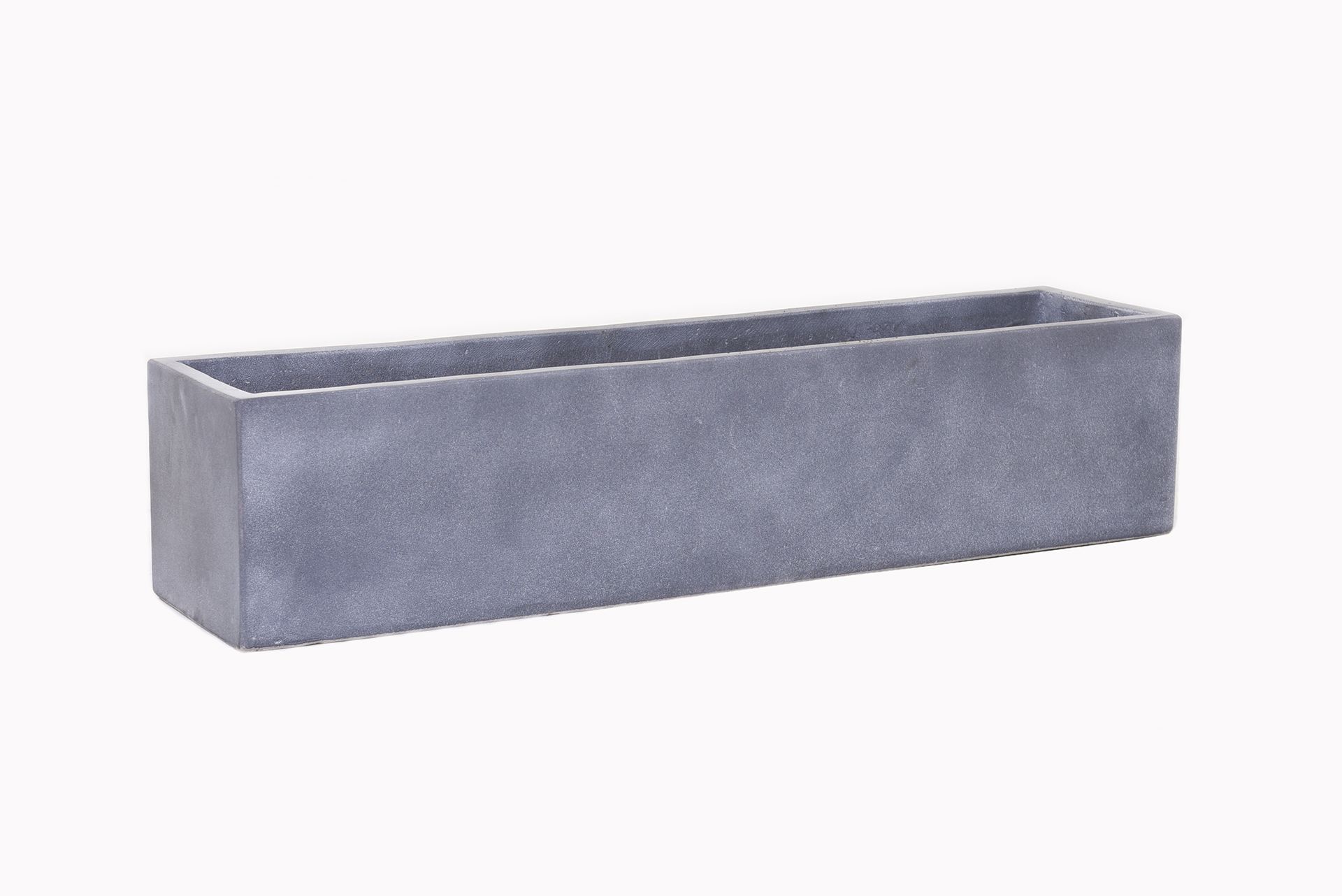 Blumenkasten Balkonkasten Pflanzkasten aus Beton "Flobo", 80 cm Grau eBay