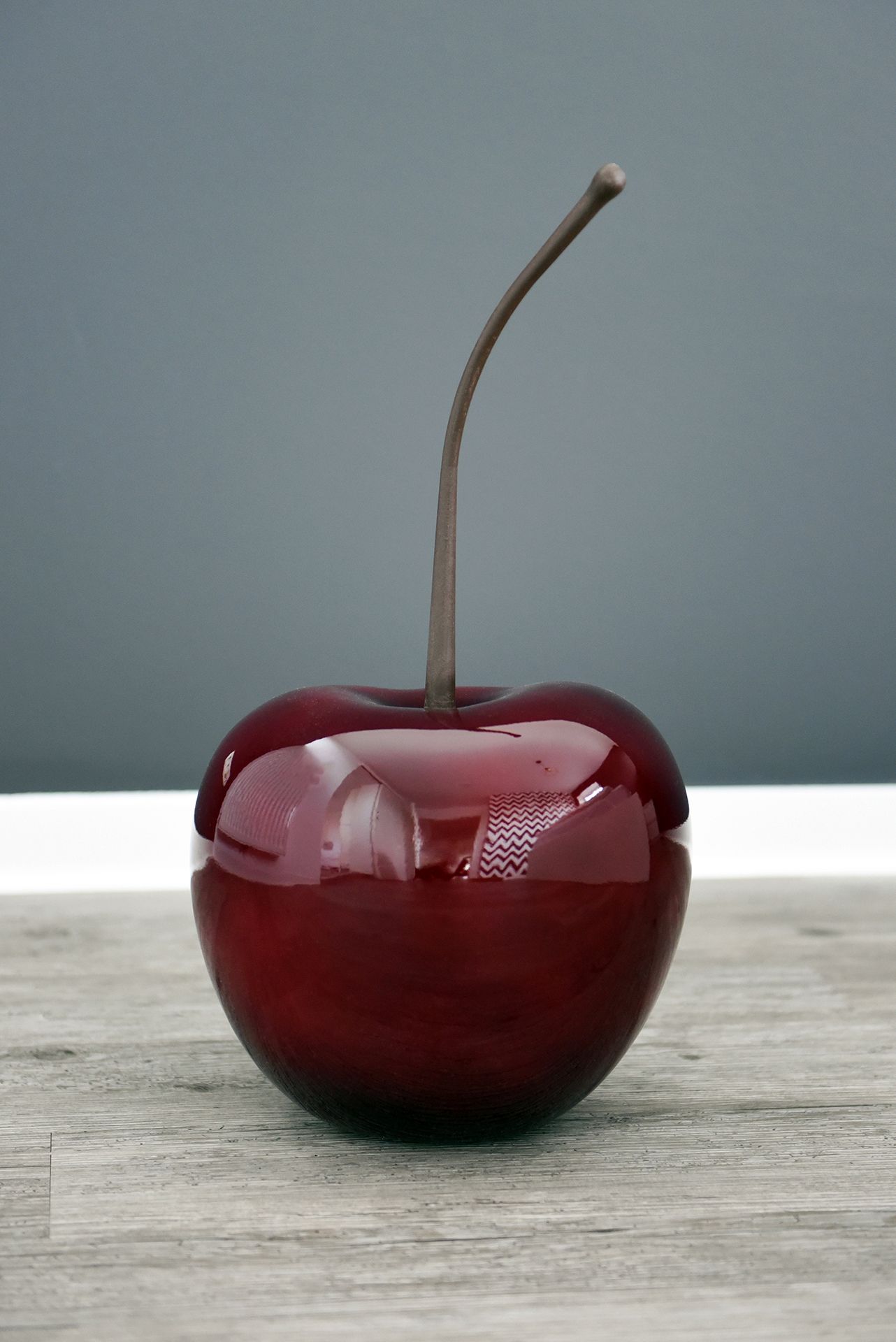 Deko Obst Deko Kirsche aus Fiberglas 51x27x22 cm, Rot ... Deko Obst Deko Kirsche aus Fiberglas 51x27x22 cm, Rot ...