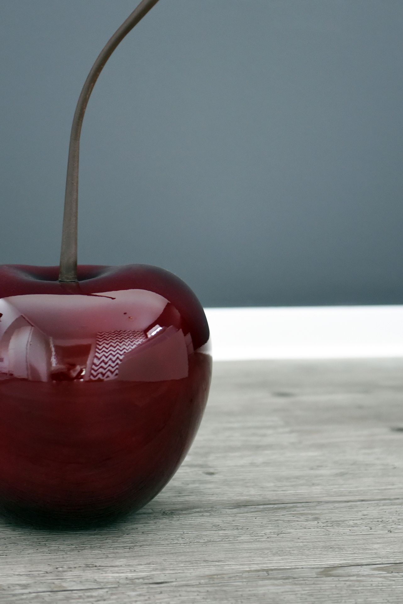 Deko Obst Deko Kirsche aus Fiberglas 51x27x22 cm, Rot ... Deko Obst Deko Kirsche aus Fiberglas 51x27x22 cm, Rot ...