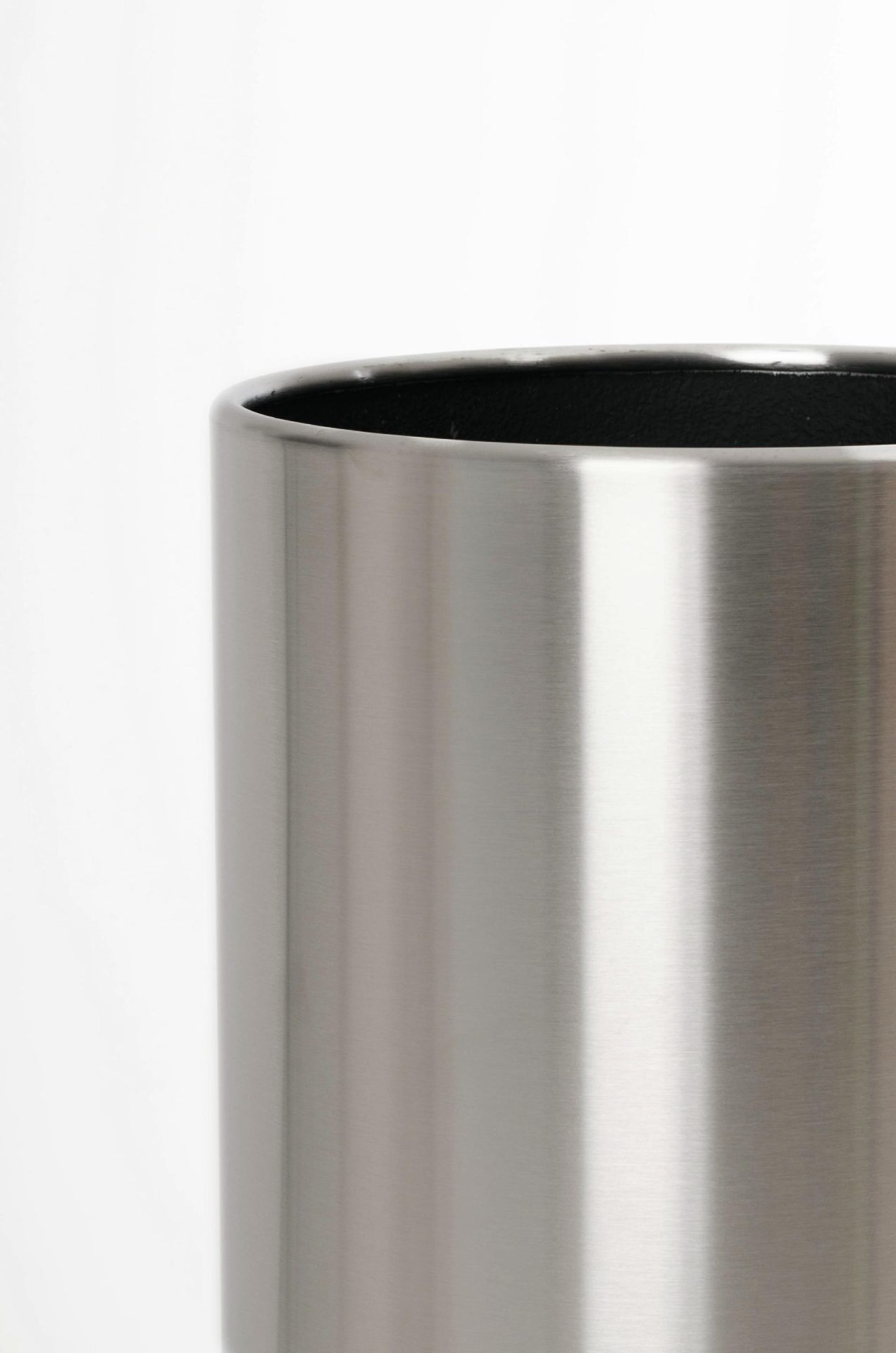 Pflanzkübel Blumenkübel Pflanzgefäß "Estra" aus Edelstahl 100 cm hoch