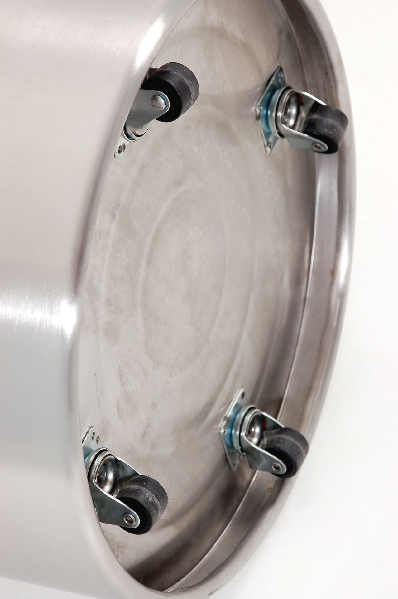 Blumenkübel Pflanzkübel Edelstahl " New Rondo" Ø50 x H50cm, gebürstet