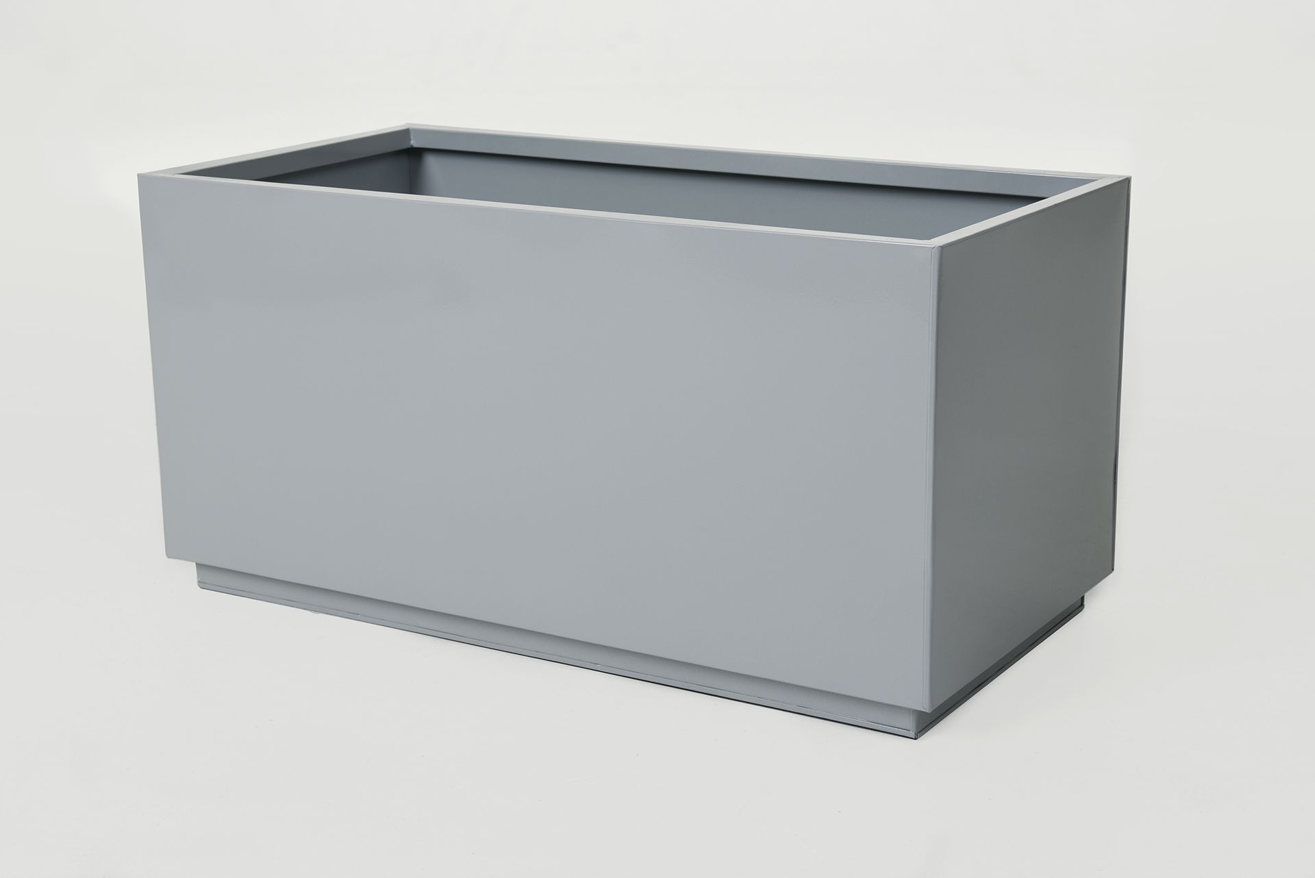 Pflanzkübel Pflanztrog pulverbeschichtetes Stahlblech "Maxi" 80 cm