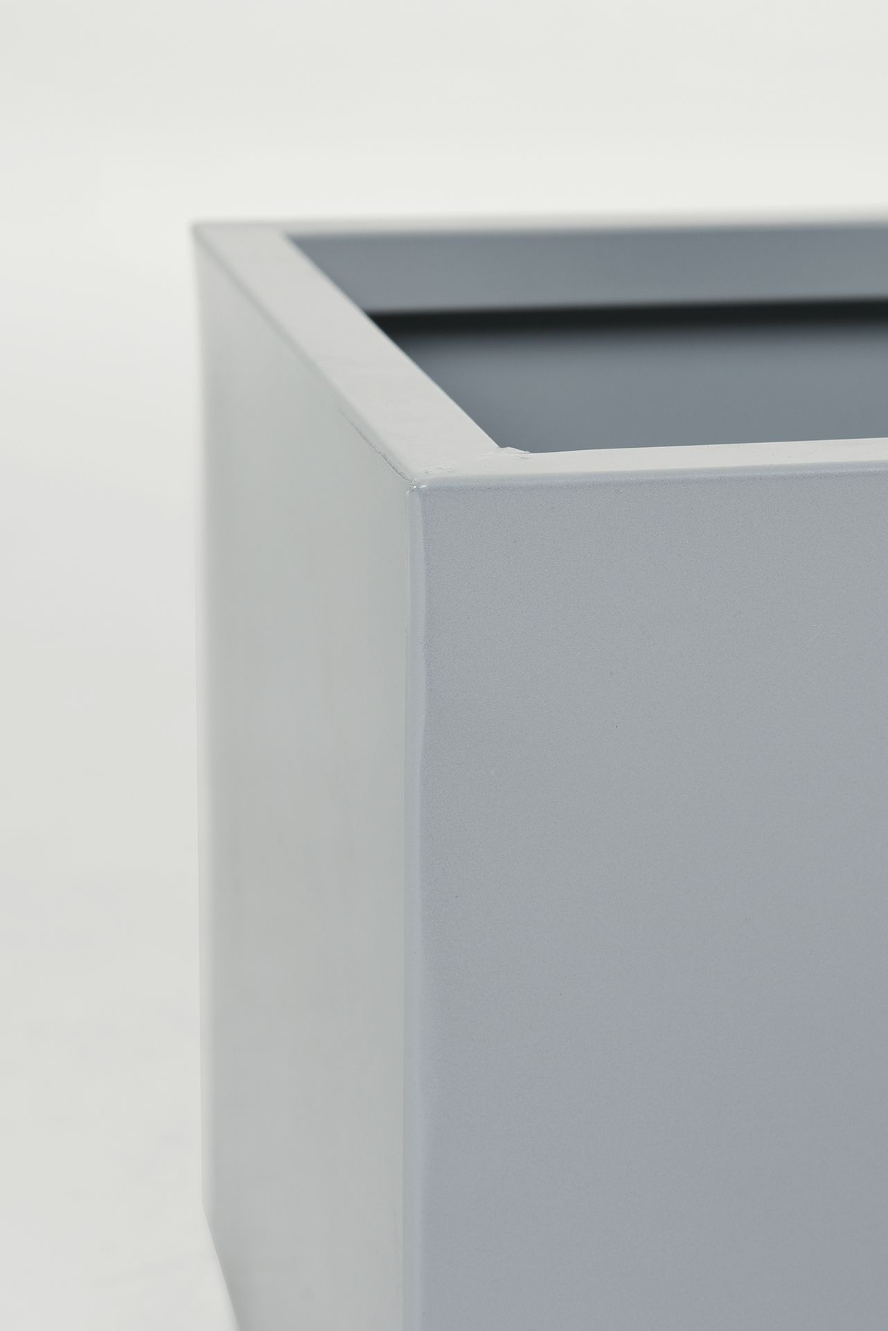 Pflanzkübel Pflanztrog pulverbeschichtetes Stahlblech "Maxi" 80 cm