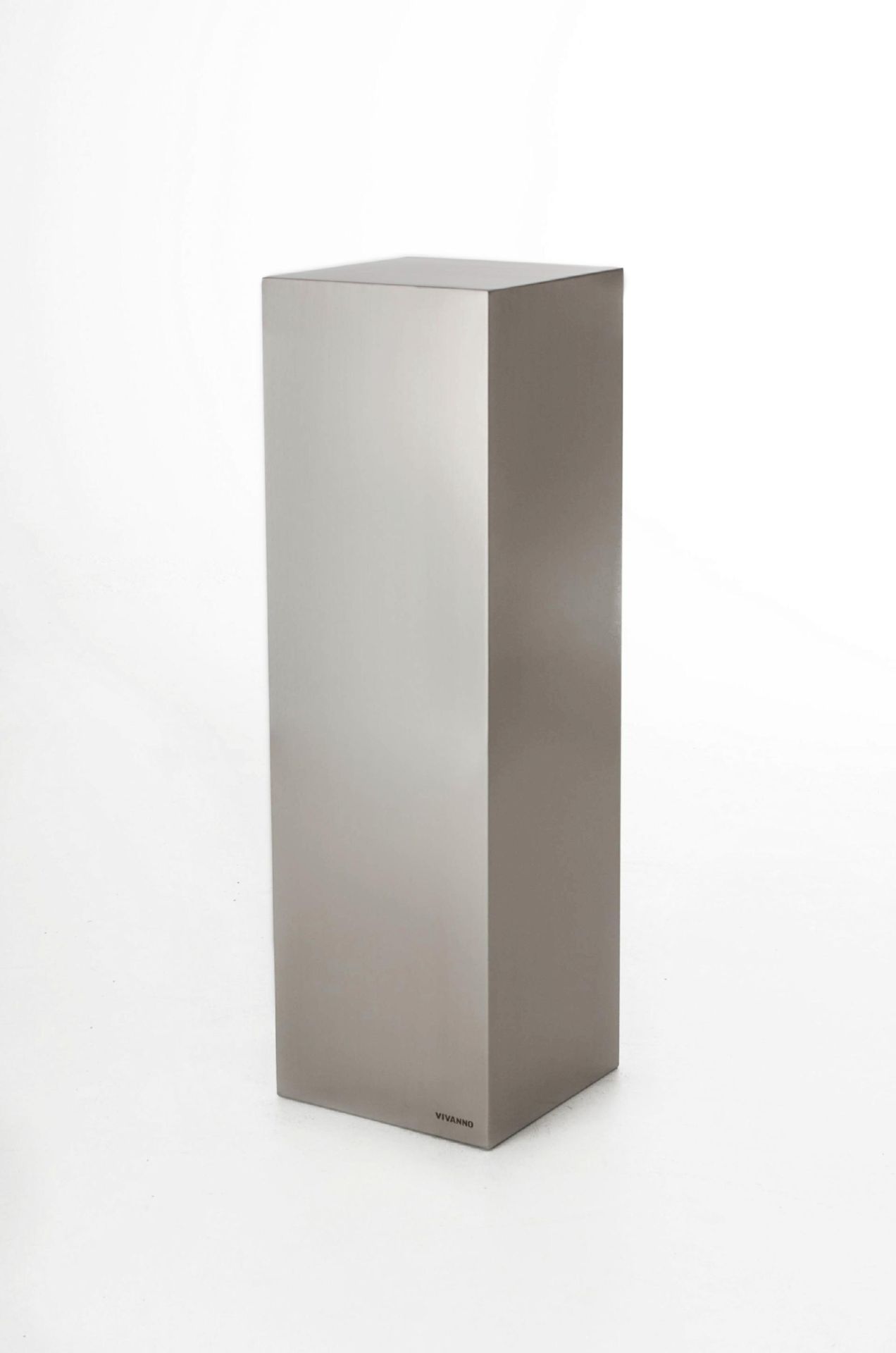 Podest Säule Dekosäule Dekosockel Edelstahl 98 cm hoch gebürstet | eBay