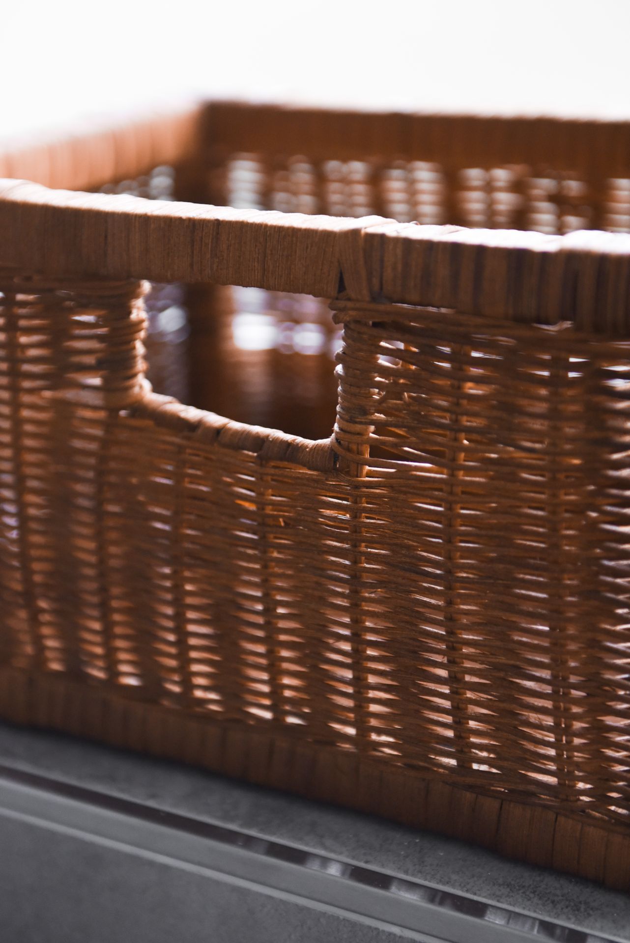 4er Set Regalkorb Schrankkorb Rattan für Billy BASKO 36 cm Braun | eBay