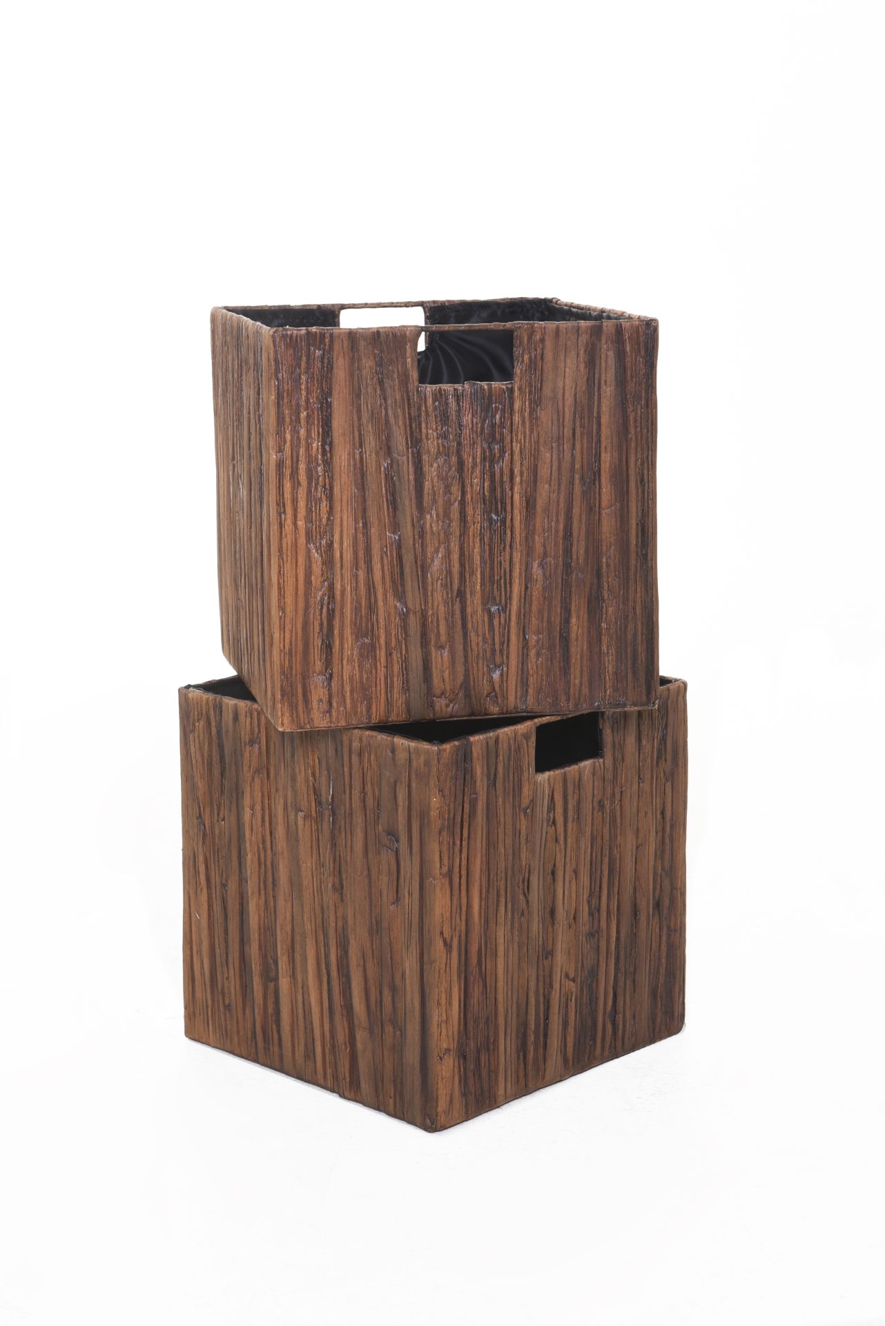 2 Regalkörbe Schrankkörbe Korb Körbe Box " TAO" für Ikea Expedit/Kallax