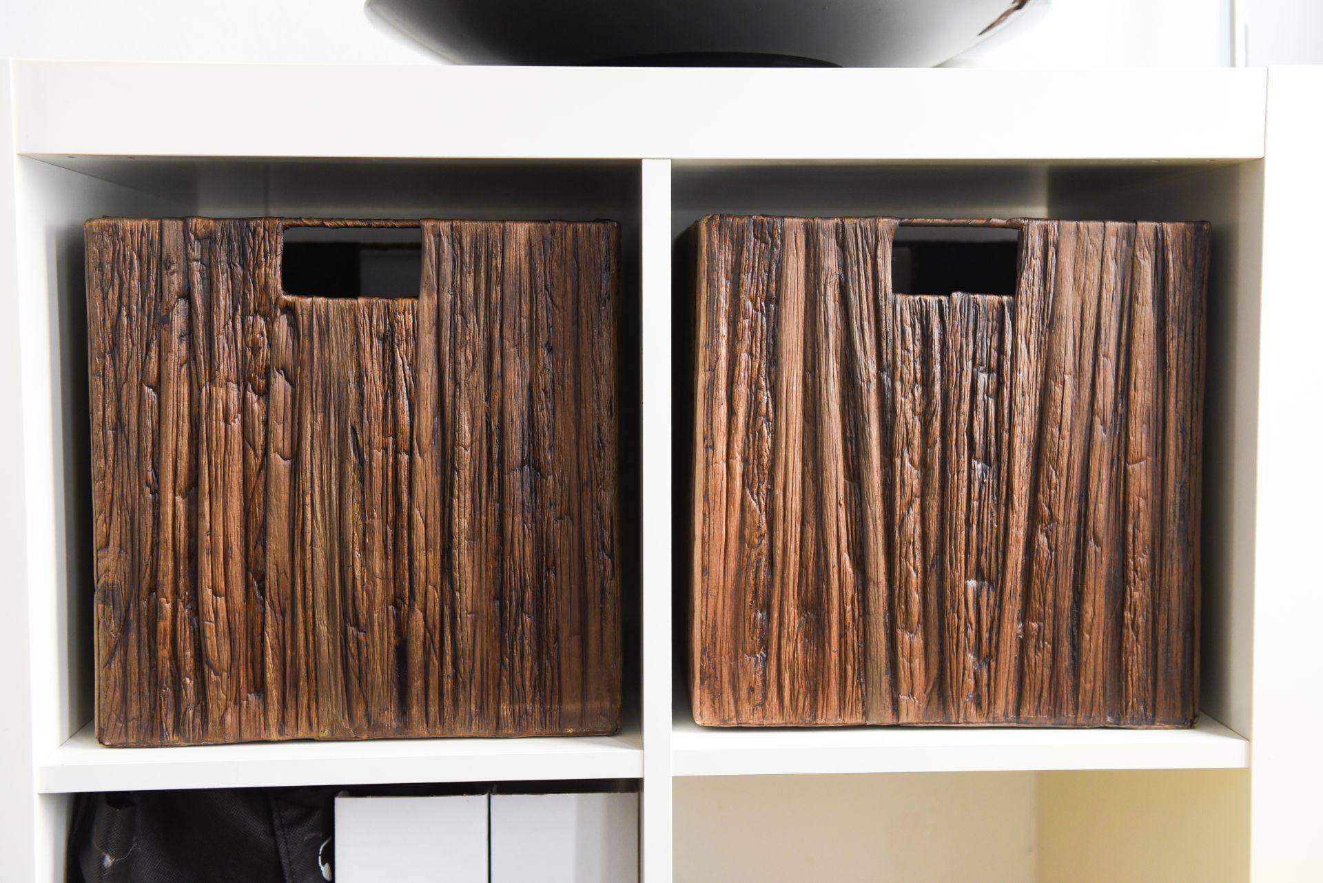 2 Regalkörbe Schrankkörbe Korb Körbe Box " TAO" für Ikea Expedit/Kallax