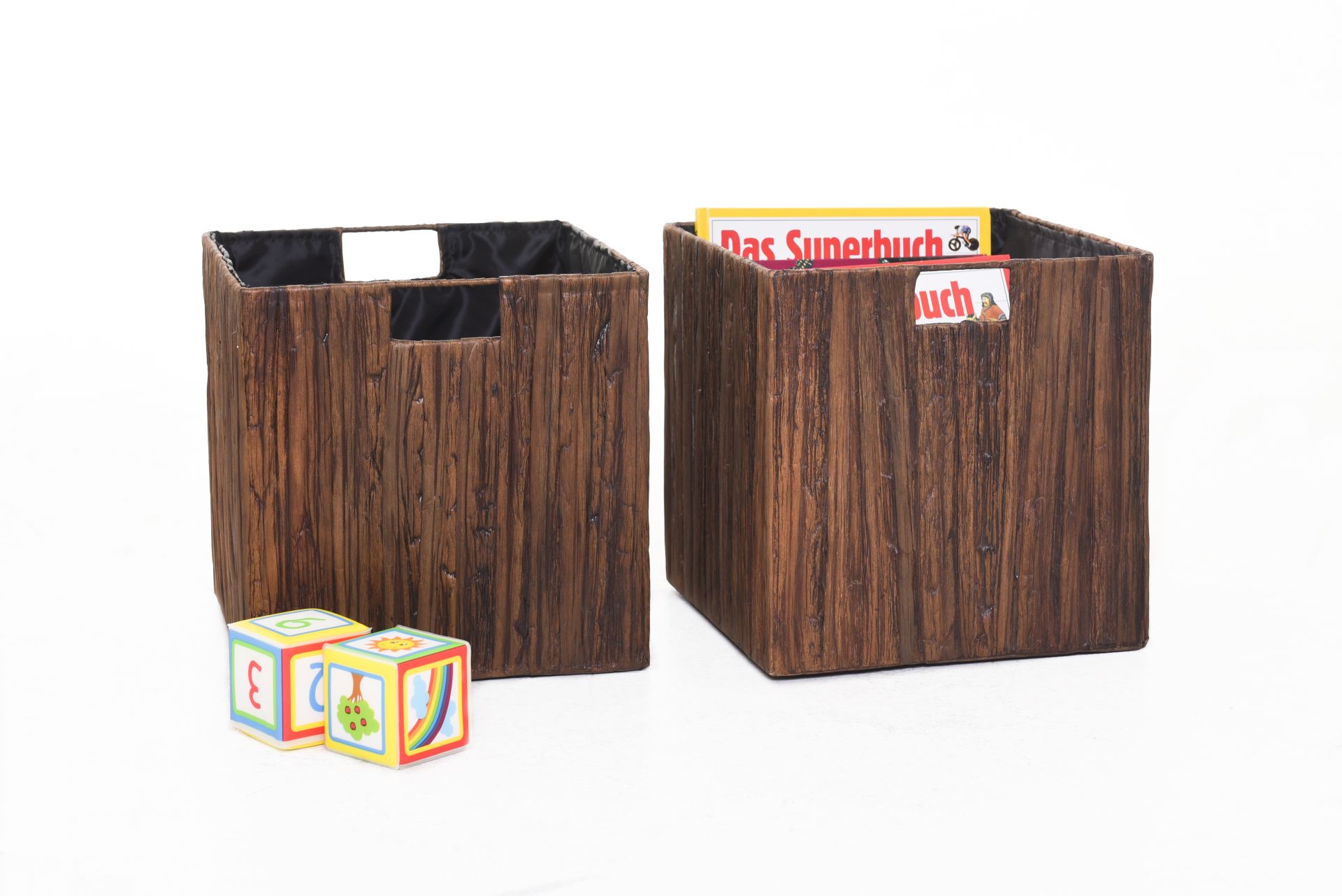 2 Regalkörbe Schrankkörbe Korb Körbe Box " TAO" für Ikea Expedit/Kallax