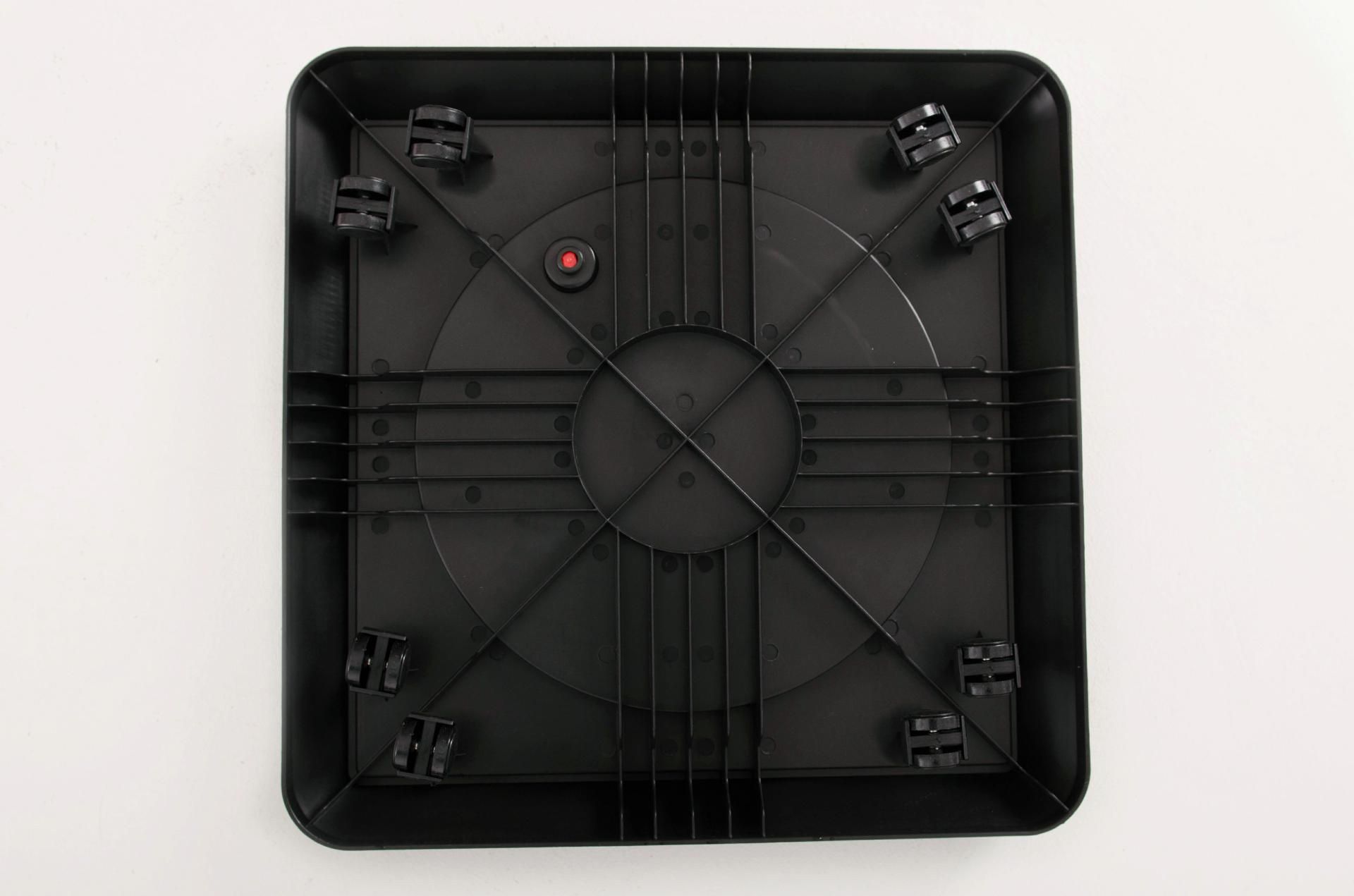 Untersetzer mit Rollen für Pflanzkübel Blumenkübel MOVE 40 quadratisch