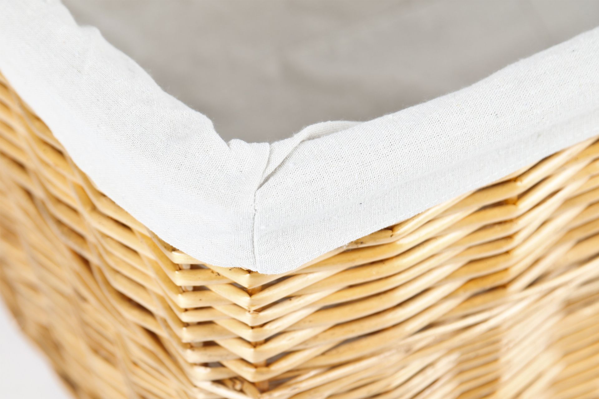 VIVANNO Truhe Wäschetruhe Korb aus Weide, 'Lea', 80 cm, Honigfarbe | eBay