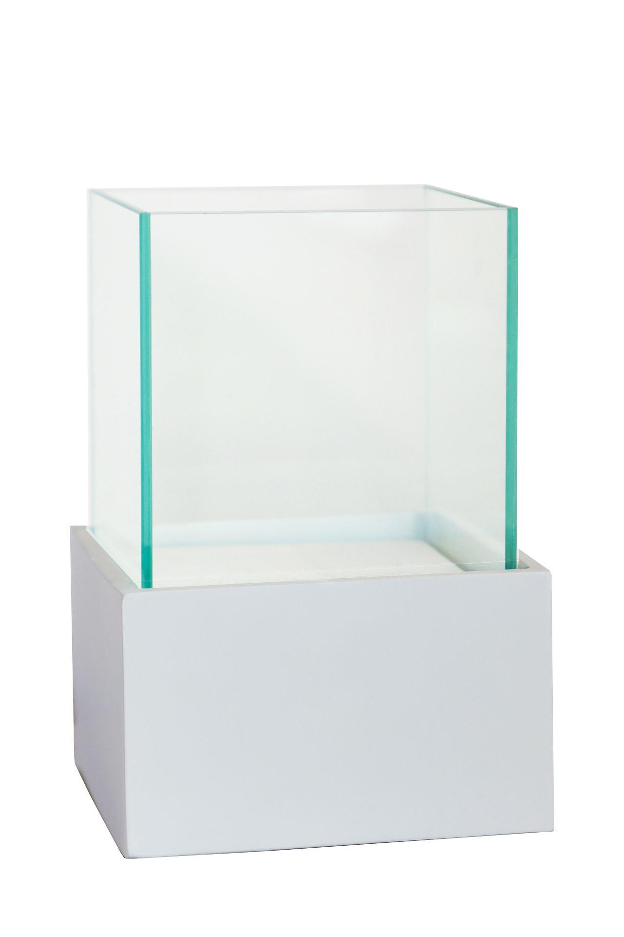 Deko-Windlicht Kerzenhalter viereckig CANDELITA 29 cm Weiß Matt | eBay