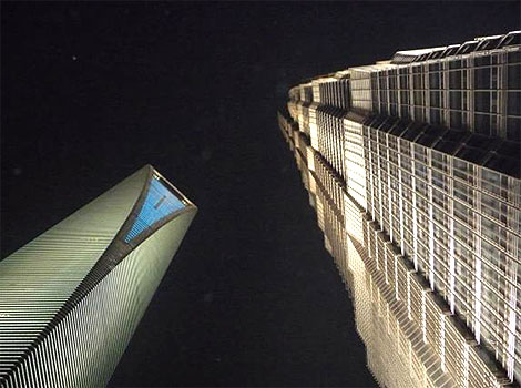 Shanghai world financial center und JinMao Tower