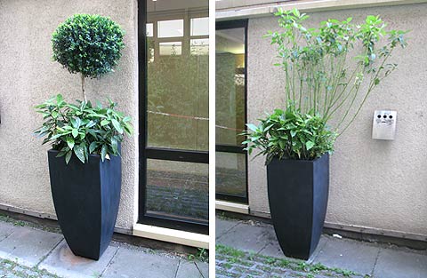 Modell Cubic im Aussenbereich