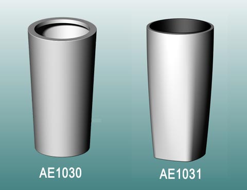 Runde Blumenkübel: AE1030 und AE1031