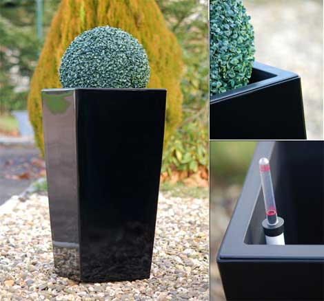 Pflanzkübel Linea aus Kunststoff