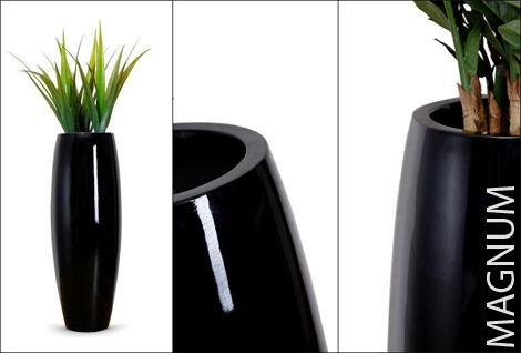 Blumenkübel MAGNUM aus Fiberglas