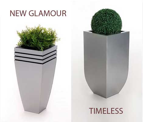 Blumenkübel NEW Glamour und TIMELESS