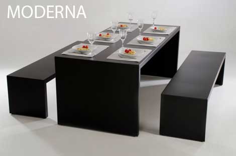 3er-Set Sitzgruppe Moderna 200