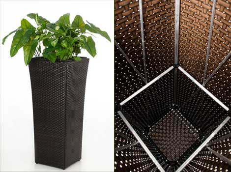 Blumenkuebel-Balance-Polyrattan-braun