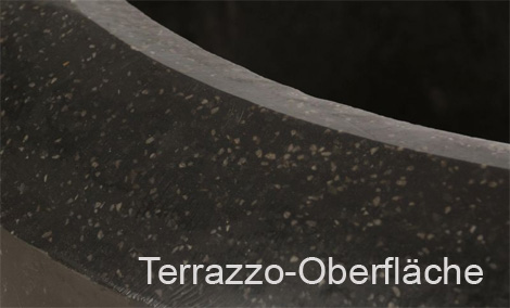 Terrazzo-Oberfläche