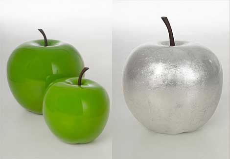 Deko-Apfel, Fiberglas