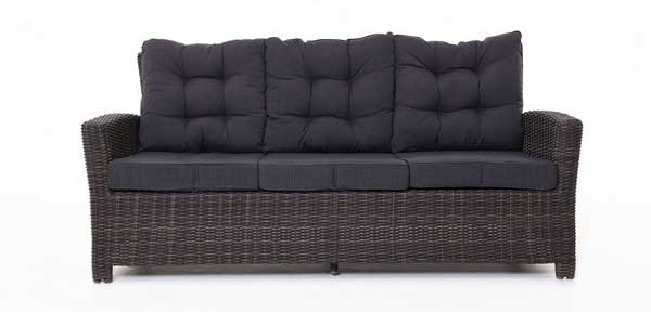 Sofa MIAMI aus Polyrattan