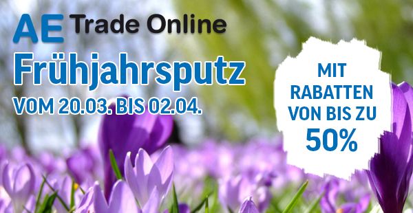 Frühjahrsputz 2017 AE Trade Online