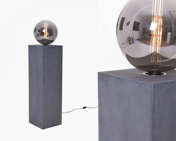 Lichtsäule DIVA anthrazit